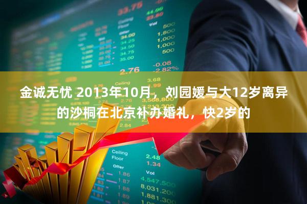 金诚无忧 2013年10月，刘园媛与大12岁离异的沙桐在北京补办婚礼，快2岁的